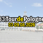 Tour de Pologne w Koszalinie! Pierwszy etap (3 sierpnia 2026) z Gdyni do Koszalina z metą w naszym mieście!