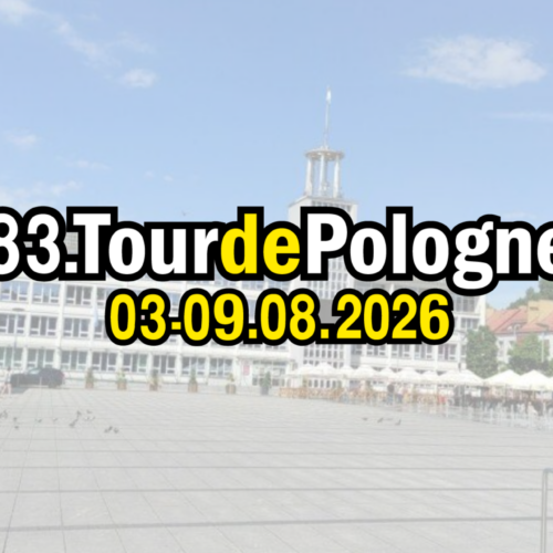 Tour de Pologne w Koszalinie! Pierwszy etap (3 sierpnia 2026) z Gdyni do Koszalina z metą w naszym mieście!